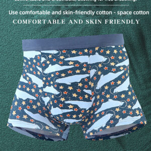 Men's straight-leg underwear, modal/cotton (customized style)  2049#