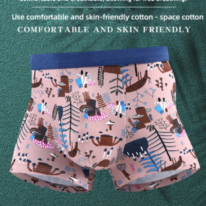 Men's straight-leg underwear, modal/cotton (customized style)  2050#